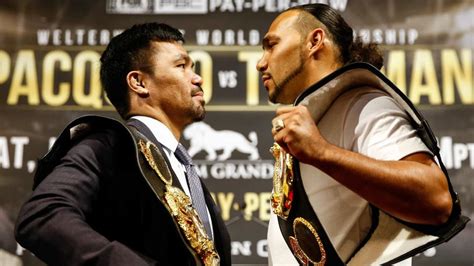 manny pacquiao vs thurman betting - update for keith thurman.